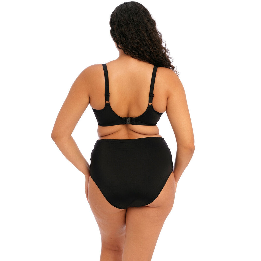 Elomi Swim Essentials Plunge Bikini Top - Black  Bras Galore – Bras Galore  - Lingerie and Swimwear Specialist