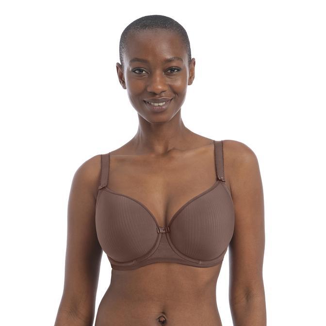 Freya Women's Active Underwire Moulded Sports Bra, Nude, 28FF at