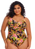 Elomi Swim Tiger Valley Non Wired Swimsuit  - Black - Pre-Order ONLY January