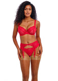 Freya Loveland Suspender Belt - Chilli Red - Pre-Order ONLY January