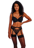 Freya Loveland Suspender Belt - Black Bombshell