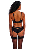 Freya Loveland Suspender Belt - Black Bombshell