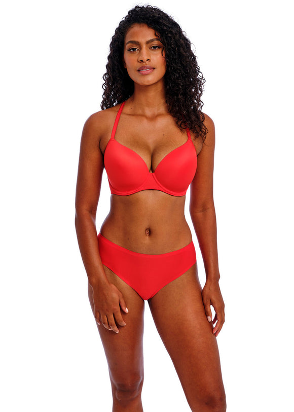 Freya Undetected Brazilian Brief - Chilli Red