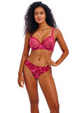 Freya Rose Blossom Brief & Thong - Red Rose - Pre-Order ONLY January