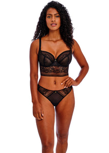 Freya Sydnie Longline Bra - Black