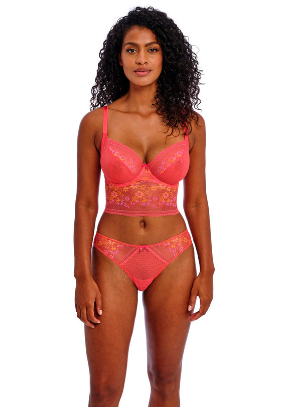 Freya Sydnie Brief & Brazilian - Strawberry Ice