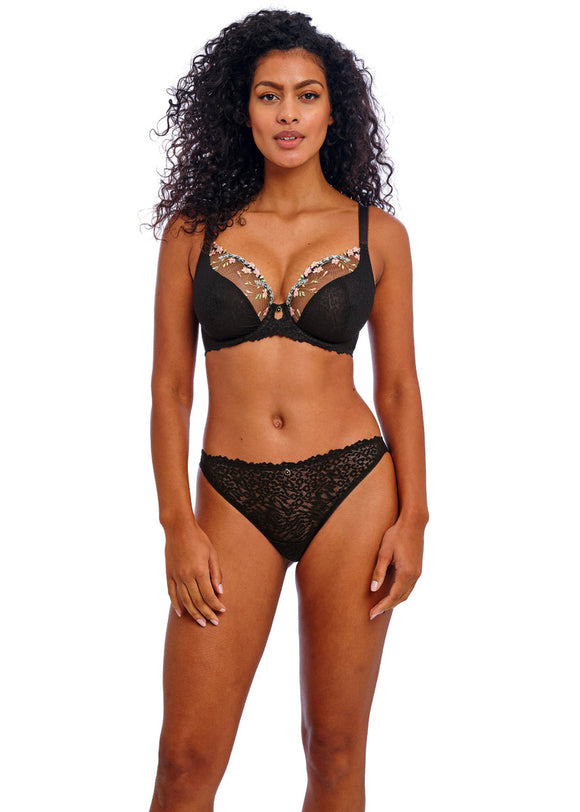 Freya Love-haze Brief & Brazilian - Black