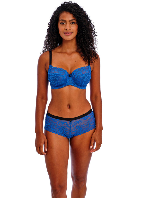 Freya Offbeat Side Support Bra - Dazzling Blue