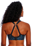 Freya Active High Octane Underwired Sports Bra - Midnight Leopard