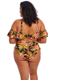 Elomi Swim Tiger Valley Frill Bikini Top - Black - Pre-Order ONLY January