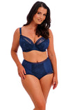 Fantasie Fusion Lace Padded Plunge Bra - French Navy