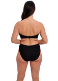 Fantasie Beach Waves Mid Rise Bikini Brief - Black - Pre-Order ONLY March