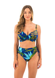 Fantasie Pichola High Waist Bikini Brief - Blue