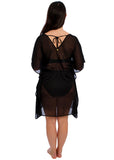 Fantasie Nauru Kaftan - Black - Pre-Order ONLY February