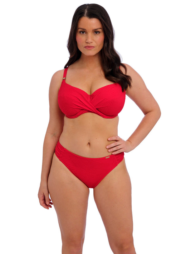 Fantasie Ottawa Mid Rise Bikini Brief - Red - Pre-Order ONLY January