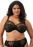 Elomi Zarla Banded Bra - Black