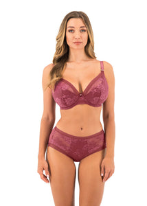 Fantasie Fusion Lace Classic Brief - Rosewood