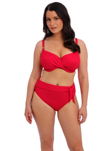 Fantasie Ottawa High Waist Bikini Brief - Red - Pre-Order ONLY January