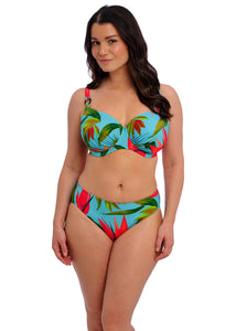 Fantasie Pichola Mid Rise Bikini Brief - Aqua - Pre-Order ONLY February