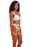 Freya Fascinate Suspender Belt - White - Pre-order ONLY March