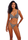 Freya Fiji Falls High Apex Bikini Top - Black - Pre-Order ONLY February