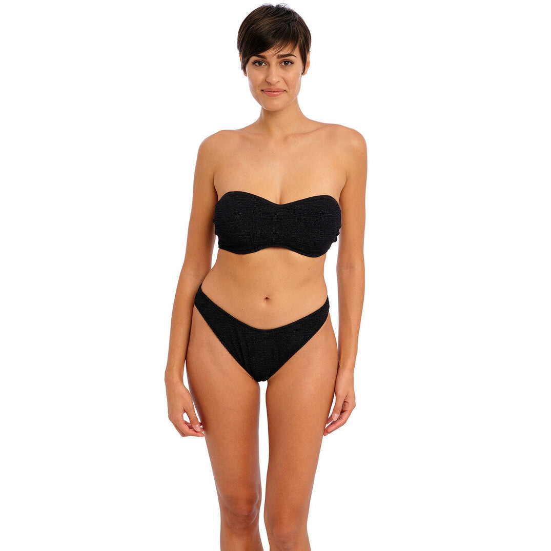 Freya Ibiza Waves Bandeau Bikini Top - Black | Bras Galore – Bras Galore -  Lingerie and Swimwear Specialist