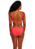 Freya Jewel Cove High Apex Bikini Top - Plain Sunset