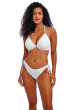 Freya Nomad Nights Bandless Halter Bikini Top - White - Pre-Order ONLY January