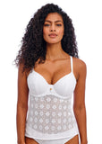 Freya Nomad Nights Plunge Tankini Top - White - Pre-Order ONLY January